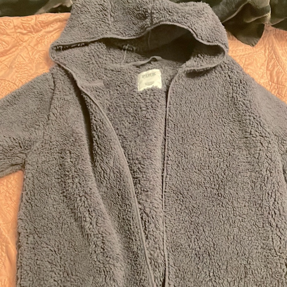 Victoria’s Secret Pink Sherpa Hooded Sweater